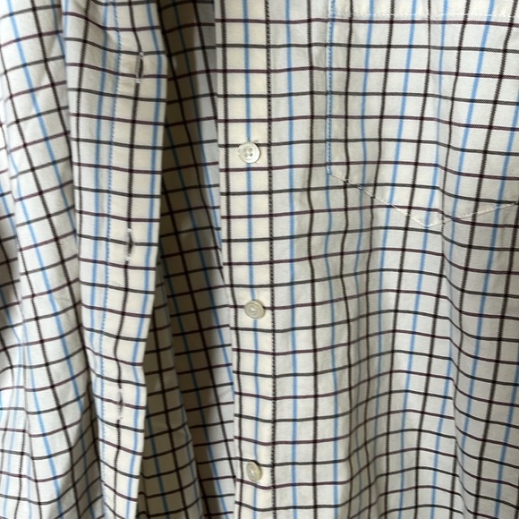 Madewell NWT Oversized Ex-Boyfriend Flannel Button-Down – Size M - Picture 8 of 10